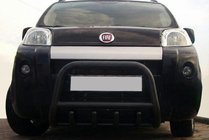 Citroen Nemo 2007-2017 Front Bar QT006 Black (Stainless Steel) photo 2