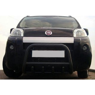 Front Bar QT006 Black (Stainless Steel) Citroen Nemo 2007-2017 photo 2