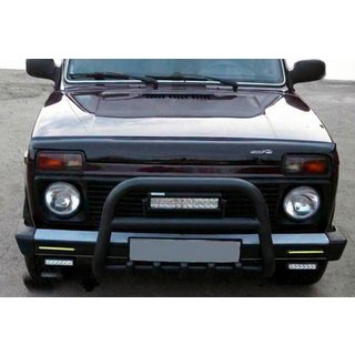 Bull Bar QT006 Black (Stainless Steel) photo 3