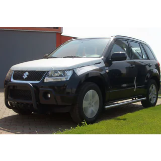 Bull Bar QT006 Black (Stainless Steel) Suzuki Grand Vitara 2005-2017