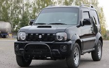 Suzuki Jimny 1998-2018 Bull Bar QT006 Black (Stainless Steel) photo 3
