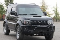 Suzuki Jimny 1998-2018 Bull Bar QT006 Black (Stainless Steel) photo 2