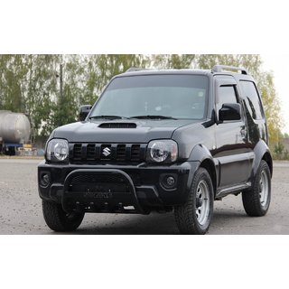 Bull Bar QT006 Black (Stainless Steel) Suzuki Jimny 1998-2018 photo 3