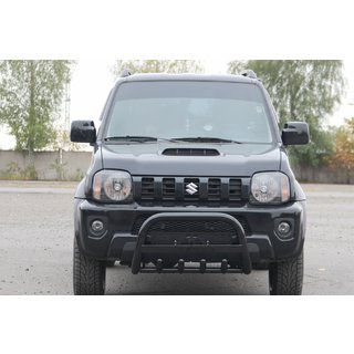Bull Bar QT006 Black (Stainless Steel) Suzuki Jimny 1998-2018 photo 1