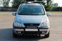 Opel Zafira A 1998-2005 Bull Bar QT006 Black (Stainless Steel) photo 1