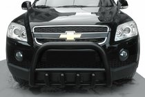 Chevrolet Captiva 2006-2019 Front Bar QT006 Black (Stainless Steel) photo 1