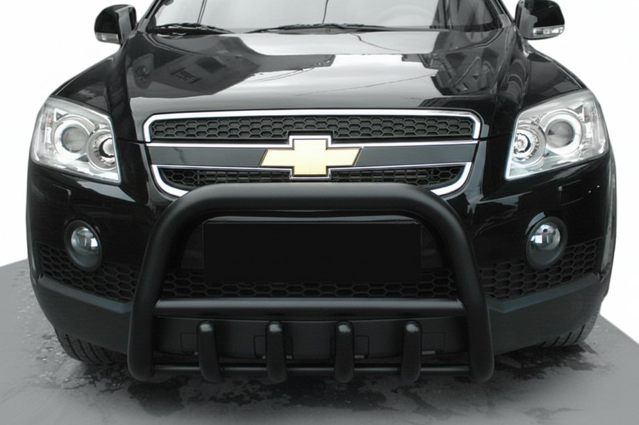 Chevrolet Captiva 2006-2019 Front Bar QT006 Black (Stainless Steel) Image