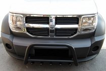 Dodge Nitro 2006-2011 Front Bar QT006 Black (Stainless Steel) photo 1