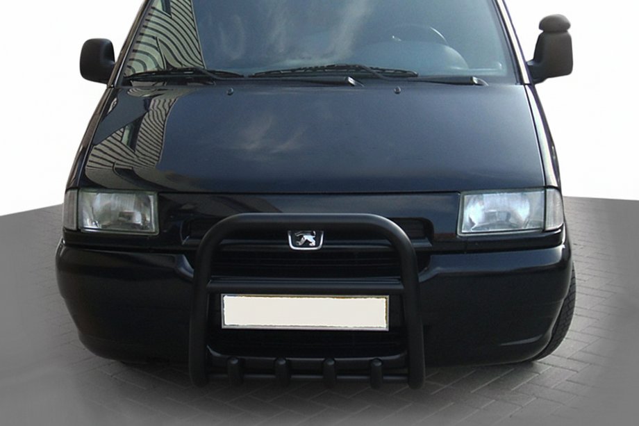 Fiat Scudo 1996-2007 Bull Bar QT006 Black (Stainless Steel) Image