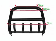Isuzu D-Max 2011-2019 Bull Bar QT006 Black (Stainless Steel) photo 1