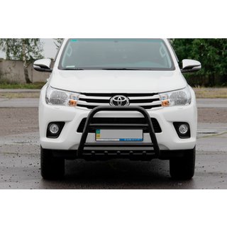 Bull Bar QT006 Black (Stainless Steel)