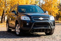 Chevrolet Captiva 2006-2019 Front Bar WT002 Black (Stainless Steel) photo 2