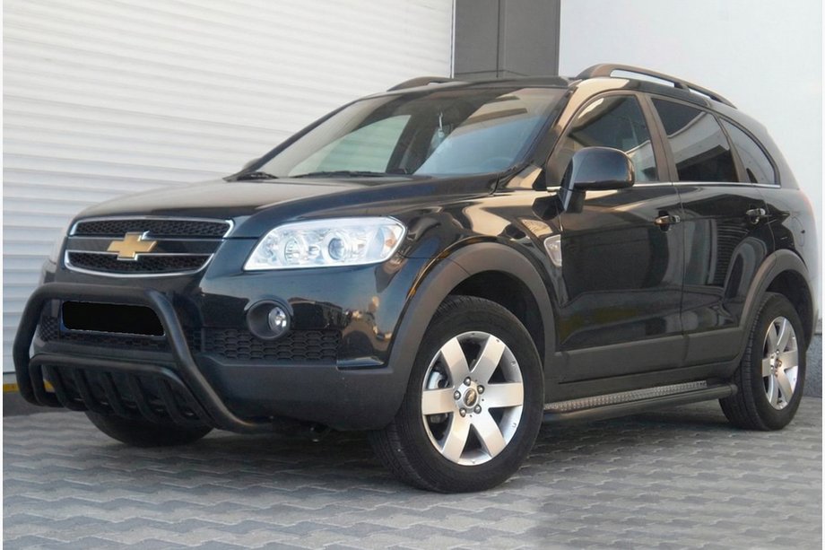 Chevrolet Captiva 2006-2019 Front Bar WT002 Black (Stainless Steel) Image