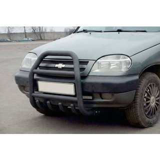 Bull Bar QT007 Black (Stainless Steel) photo 4