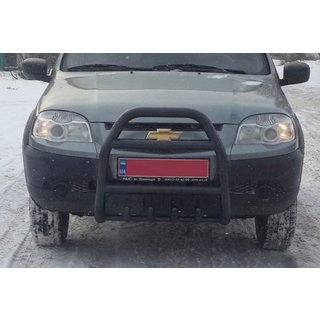 Bull Bar QT007 Black (Stainless Steel) photo 2