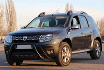 Dacia Duster 2008-2018 Bull Bar WT002 Black (Stainless Steel) photo 3