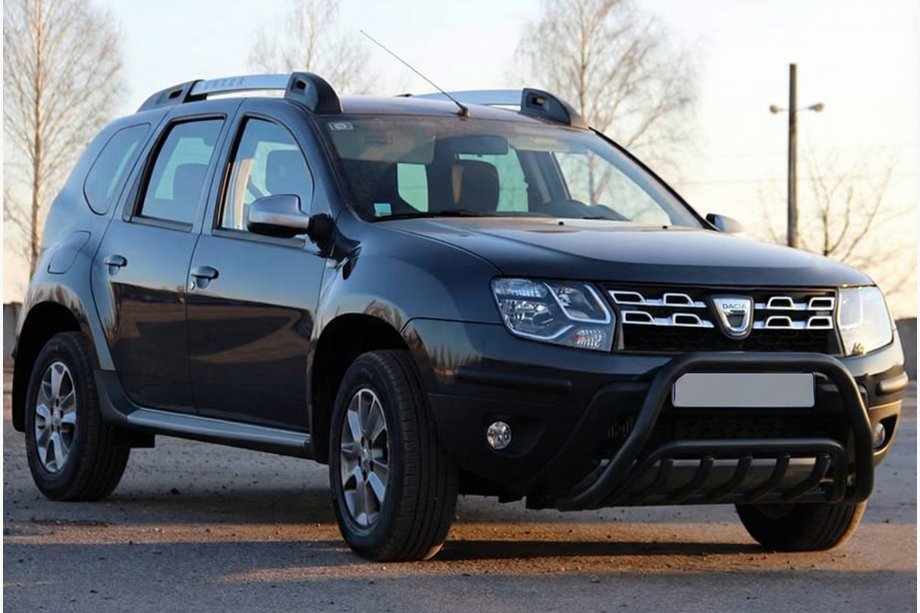 Renault Duster 2008–2017 Bull Bar WT002 Black (Stainless Steel) Image