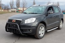 Geely Emgrand X7 2011- Bull Bar WT002 Black (Stainless Steel) photo 3