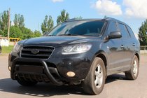 Hyundai Santa Fe 2 2006-2012 Bull Bar WT002 Black (Stainless Steel) photo 1
