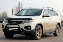 Kia Sorento II XM 2009-2014 Bull Bar WT002/2 Black (Stainless Steel) photo 1