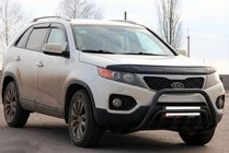 Kia Sorento II XM 2009-2014 Bull Bar WT002/2 Black (Stainless Steel) photo 2