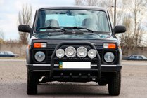 Lada Niva and Urban 1977- Bull Bar QT007 Black (Stainless Steel) photo 1