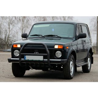 Bull Bar QT007 Black (Stainless Steel) photo 2