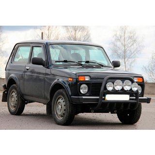 Bull Bar QT007 Black (Stainless Steel) photo 3