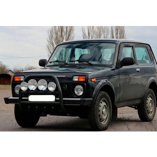 Bull Bar QT007 Black (Stainless Steel) photo 4
