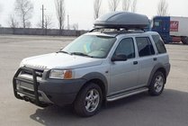Land Rover Freelander I 1997-2006 Bull Bar QT007 Black (Stainless Steel) photo 2