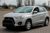 Mitsubishi ASX 2010-2023 Bull Bar WT002 Black (Stainless Steel) photo 2