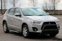 Mitsubishi ASX 2010-2023 Bull Bar WT002 Black (Stainless Steel) photo 3