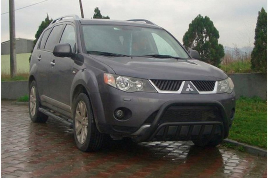 Mitsubishi Outlander 2006-2012 Bull Bar WT002 Black (Stainless Steel) Image
