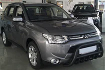 Mitsubishi Outlander 2012-2021 Bull Bar WT002 Black (Stainless Steel) photo 2