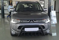 Mitsubishi Outlander 2012-2021 Bull Bar WT002 Black (Stainless Steel) photo 1
