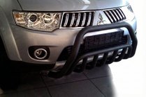 Mitsubishi Pajero Sport 2008-2015 Front Bumper Guard WT002 Black (Stainless Steel) photo 4