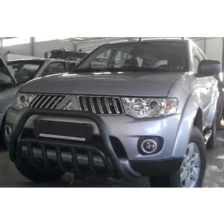 Front Bumper Guard WT002 Black (Stainless Steel) photo 3