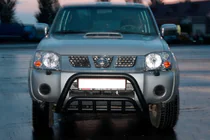 Nissan NP300 1999-2015 Bull Bar WT002 Black (Stainless Steel) photo 2