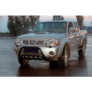 Bull Bar WT002 Black (Stainless Steel) Nissan NP300 1999-2015 photo 1