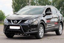Nissan Qashqai 2014-2021 Bull Bar WT002 Black (Stainless Steel) photo 2