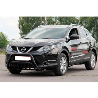 Bull Bar WT002 Black (Stainless Steel) Nissan Qashqai 2014-2021 photo 2