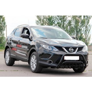 Bull Bar WT002 Black (Stainless Steel) Nissan Qashqai 2014-2021 photo 3
