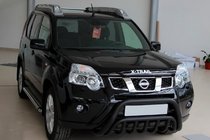 Nissan X-trail T31 2007-2014 Front Bar WT002 Black (Stainless Steel) photo 1