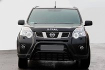 Nissan X-trail T31 2007-2014 Front Bar WT002 Black (Stainless Steel) photo 2