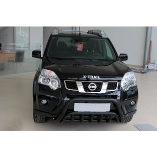 Front Bar WT002 Black (Stainless Steel) Nissan X-trail T31 2007-2014 photo 4