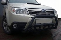 Subaru Forester 2008-2013 Bull Bar WT002 Black (Stainless Steel) photo 1