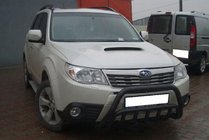 Subaru Forester 2008-2013 Bull Bar WT002 Black (Stainless Steel) photo 3