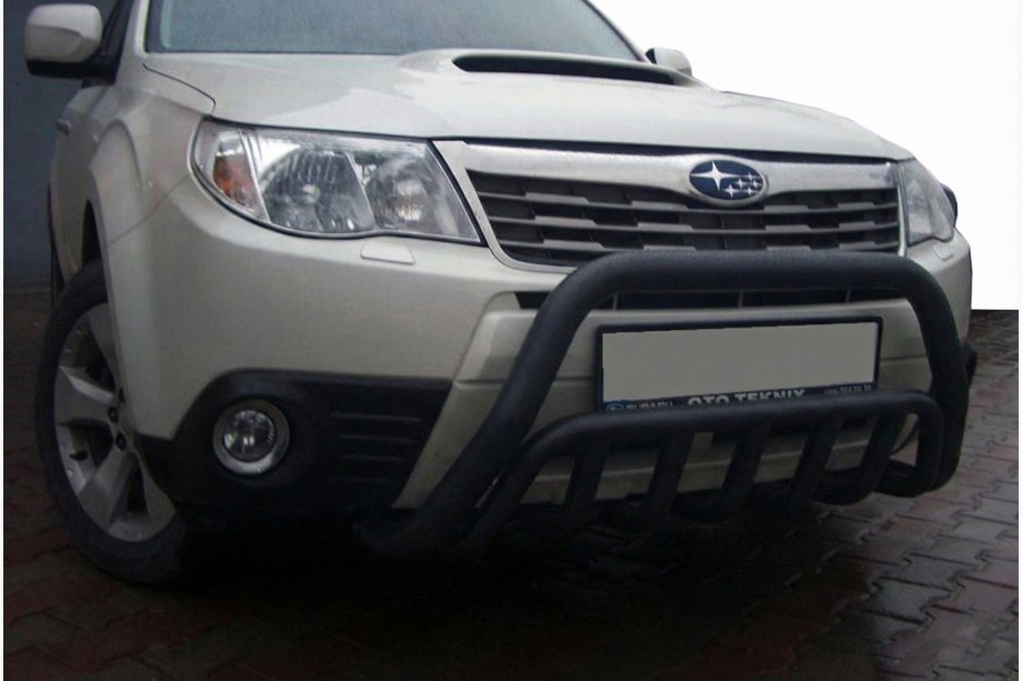 Subaru Forester 2008-2013 Bull Bar WT002 Black (Stainless Steel) Image