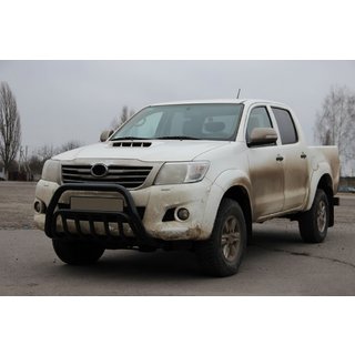 Bull Bar WT002 Black (Stainless Steel) Toyota Hilux 2006-2015 photo 3