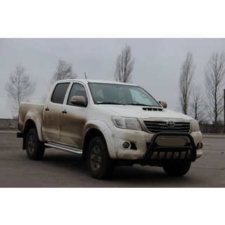 Bull Bar WT002 Black (Stainless Steel) Toyota Hilux 2006-2015 photo 2